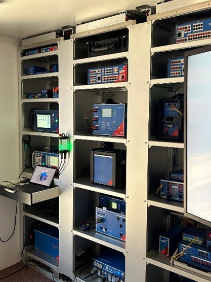 Omicron Testing Equipment Close-up